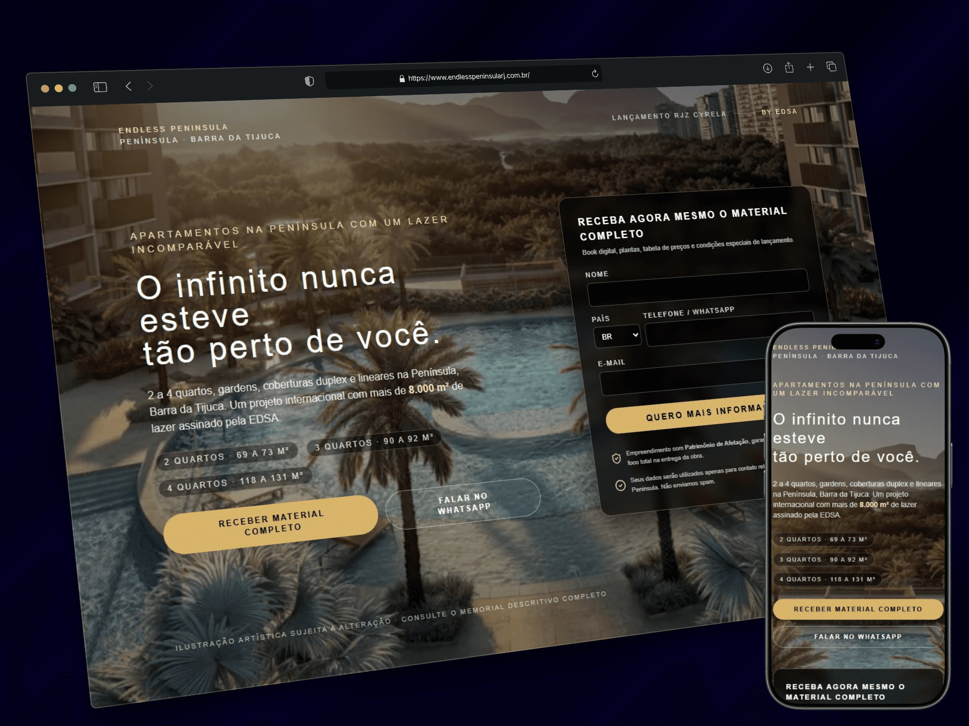 Preview do projeto Endless Peninsula